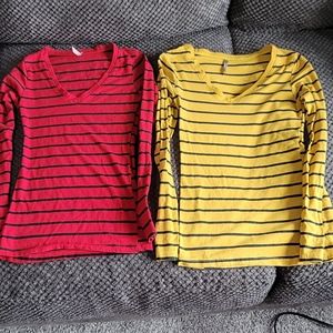 Long Sleeve Striped Shirts
